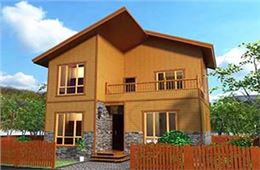 隐居山林的轻钢别墅公寓